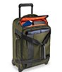 Color:Hunter Green - Image 3 - ZDX 21#double; Carry-On Upright Duffel Bag
