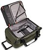 Color:Hunter Green - Image 4 - ZDX 21#double; Carry-On Upright Duffel Bag