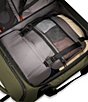 Color:Hunter Green - Image 7 - ZDX 21#double; Carry-On Upright Duffel Bag
