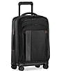 Color:Black - Image 1 - ZDX 22#double; Carry-On Expandable Spinner Suitcase