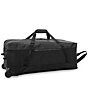 Color:Black - Image 3 - ZDX Collection Extra Large Rolling Duffle Bag