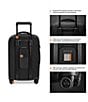 Briggs & Riley ZDX Essential Carry-on Expandable Spinner, Color:Black - Image 7