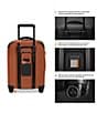 Briggs & Riley ZDX Global Carry-on Expandable Spinner, Color:Canyon - Image 7