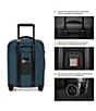 Briggs & Riley ZDX Global Carry-on Expandable Spinner, Color:Ocean - Image 7