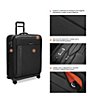 Briggs & Riley ZDX Large Expandable Spinner, Color:Black - Image 8