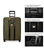 Briggs & Riley ZDX Large Expandable Spinner, Color:Hunter - Image 7