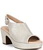 Brioso Bryar Leather Slingback Dress Heels - Image 1