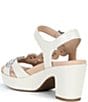 Brioso Brylee Leather Disk Platform Sandals - Image 3
