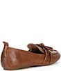 Brioso Diane Leather Bow Slip-On Flat Loafers - Image 3