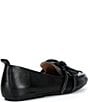 Brioso Diane Leather Bow Slip-On Flat Loafers - Image 4