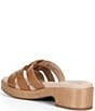 Brioso Meadow Leather Triple Banded Slide Sandals - Image 5