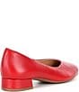 Brioso Muriel Low Block Heel Pumps, Color:Rioja Red - Image 2