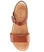 Color:Cedar - Image 5 - Rancho Flat Leather Sandals