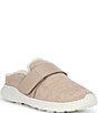 Brioso Rubie Wool and Leather Slippers - Image 1