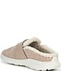 Brioso Rubie Wool and Leather Slippers - Image 3