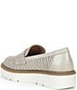 Brioso Samson Perforated Metallic Leather Loafers - Image 3