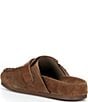 Brioso Seth Suede Floral Slip On Mules - Image 3