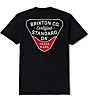 Brixton Blighton Logo Short Sleeve T-Shirt - Image 1