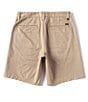 Color:Sand - Image 2 - Choice Chino Plaid 19#double; Outseam Shorts