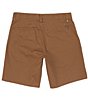Color:Dark Earth - Image 2 - Choice Chino Stretch Twill 19#double; Outseam Shorts