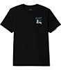 Brixton Dig It Gator Short Sleeve T-Shirt, Color:Black - Image 2