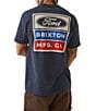 Brixton Ford Service Short Sleeve T-Shirt - Image 1