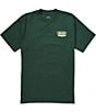 Brixton Regal Logo Short Sleeve T-Shirt, Color:Green - Image 2