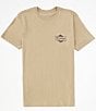 Color:Oatmeal - Image 2 - Short Sleeve Ashfield Graphic T-Shirt