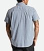 Color:Flint Stone Blue Sol Wash - Image 2 - Short Sleeve Charter Sol Wash Shirt