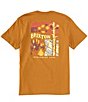 Color:Golden Brown - Image 1 - Short Sleeve Highview Graphic T-Shirt