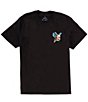 Color:Black - Image 2 - Short Sleeve Loro Graphic T-Shirt