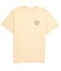 Color:Cream - Image 2 - Short-Sleeve Oath V Graphic T-Shirt