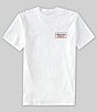 Color:White - Image 2 - Standard-Fit Palmer Proper Short-Sleeve Graphic T-Shirt