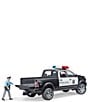 Bruder RAM 2500 Police Truck with Policeman Lights & Sound Module - Image 2