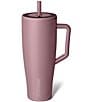 Color:Rose Taupe - Image 1 - Era Solid Straw Insulated Tumbler, 40-oz