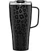 Color:Onyx Leopard - Image 1 - Toddy XL 32-oz. Insulated Leopard Print Coffee Mug