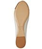 Color:Brown/Cream - Image 5 - Donatella Leather Bow Flats