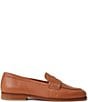 Color:Cognac - Image 2 - Lixia Leather Penny Loafers
