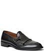 Color:Black - Image 1 - Men's Biagio Monk Strap Dress Shoes