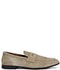 Color:Sand - Image 2 - Men's Lastra Suede Penny Loafers