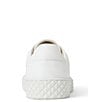 Color:White - Image 3 - Paola Leather Lace-Up Sneakers
