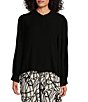 Bryn Walker Agnes Rayon Crepe Button Front Mandarin Collar Long Sleeve Top,Specials : American Fashion Style Bags On Sale