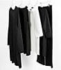 Color:Black - Image 5 - Anka Ponti Slim Leg Ankle Pants