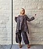 Bryn Walker Benedict Metallic Floral Jacquard Notch Collar Long Sleeve Open-Front Coordinating Jacket - Image 6