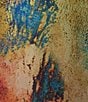 Color:Nebulosa - Image 4 - Bess Silk Nebulosa Print Boat Neck Short Sleeve Top
