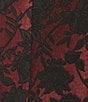 Bryn Walker Calla Wool-Blend Floral Round Neck Elbow Sleeve Open-Front Coordinating Jacket - Image 4