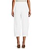 Color:White - Image 2 - Casbah Wide Leg Pull-On Elastic Coordinating Pants