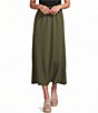 Bryn Walker Cotton Jersey A-Line Pull-On Skirt - Image 1