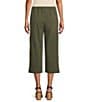 Bryn Walker Cotton Jersey Straight Leg Pull-On Crop Pants - Image 2