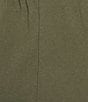Bryn Walker Cotton Jersey Straight Leg Pull-On Crop Pants - Image 3